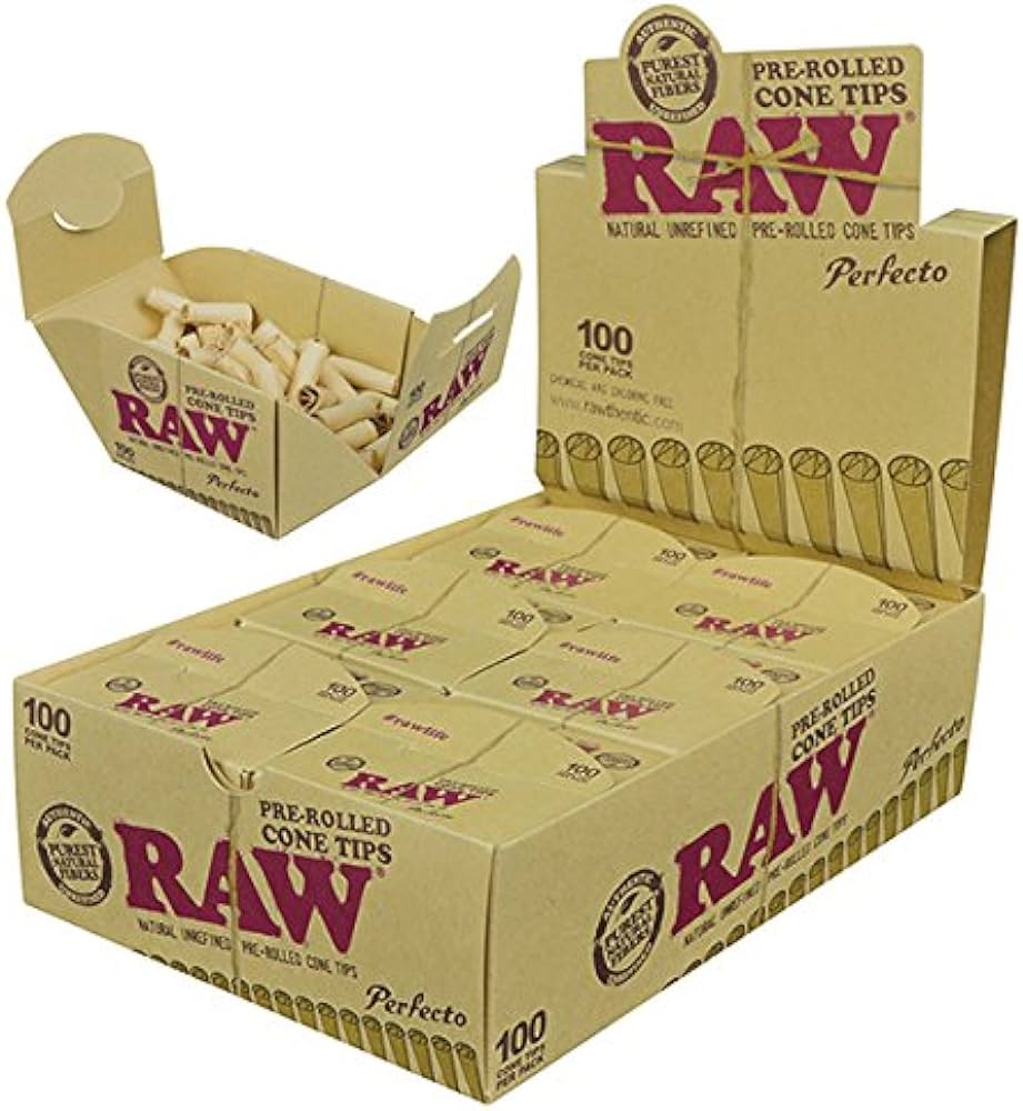 Raw Perfecto Tips 100Ct