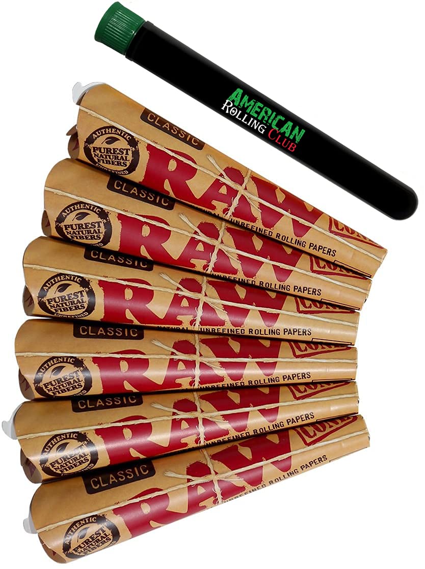 Raw 1 1/4 6pk Cones