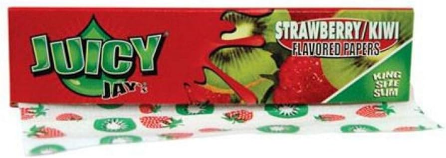 Juicy Jay's Strawberry Kiwi King Size Paper