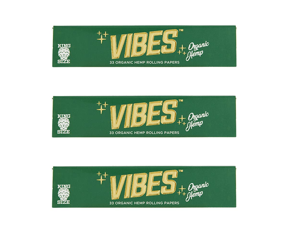 Vibes Organic Hemp King Size Paper