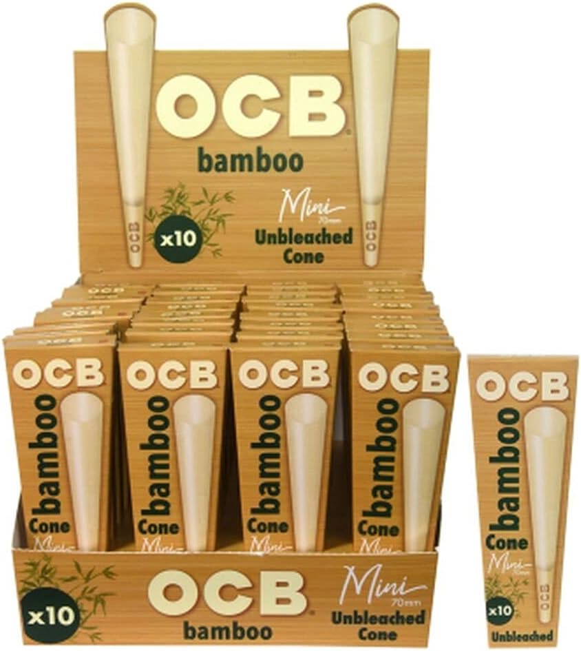 OCB Bamboo 70mm Cones