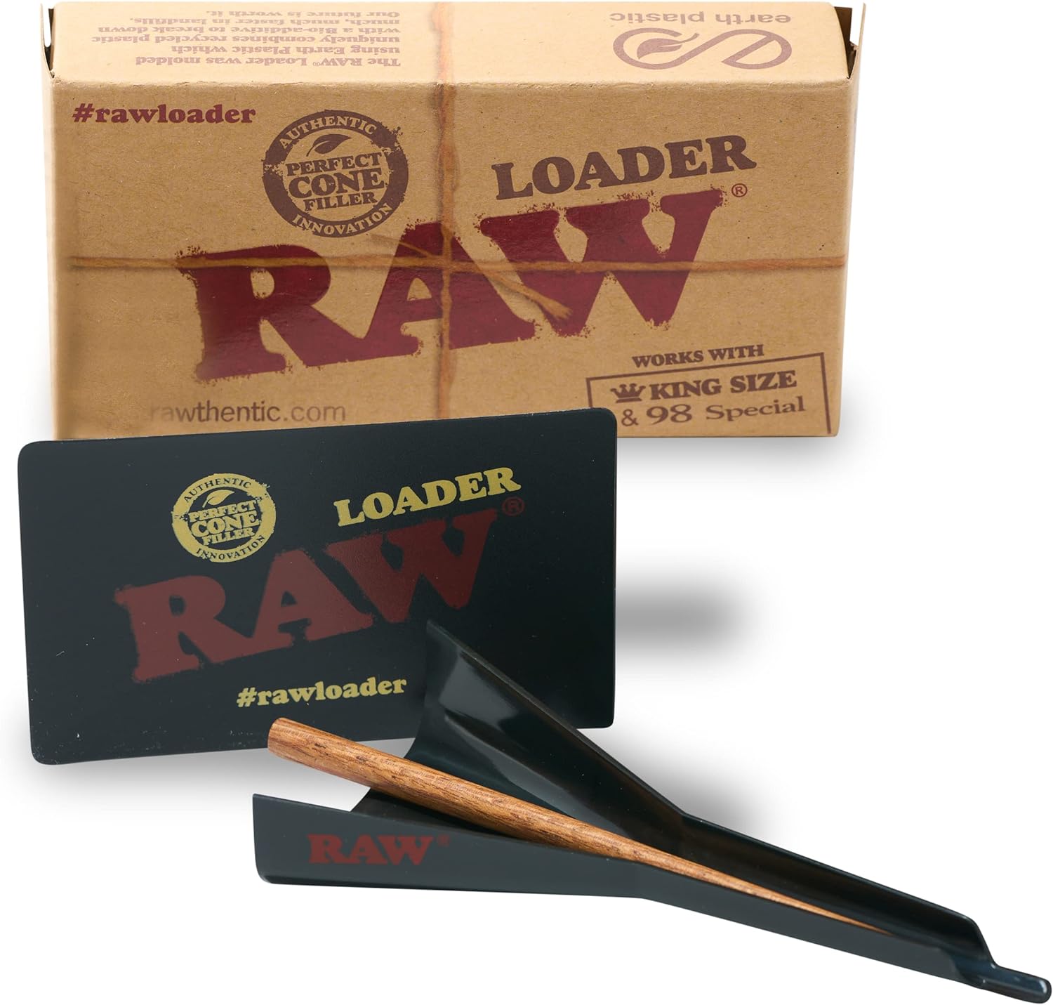 Raw Loader King Size 98 Special Cones