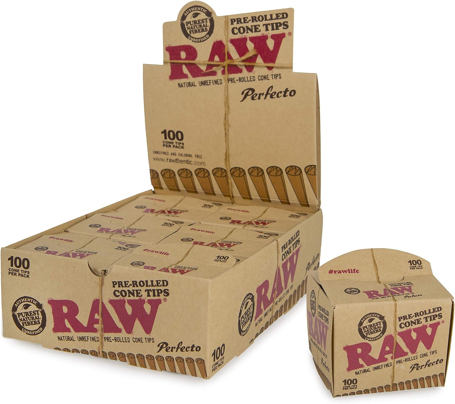 Raw Perfecto Tips 100Ct