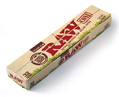 Raw Organic 1 1/4 32 Pk Cones