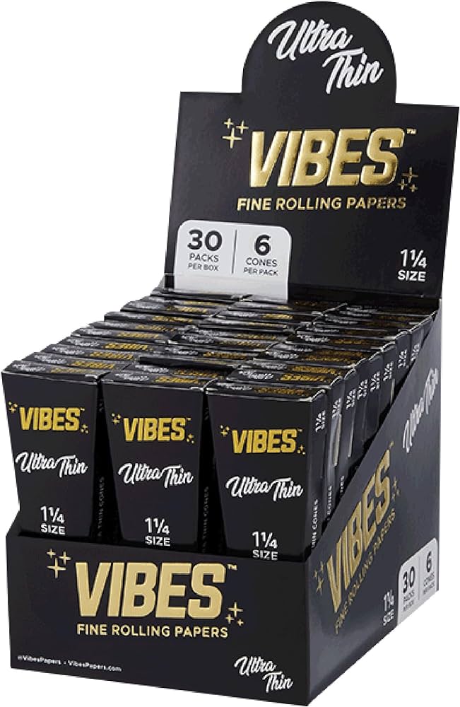 Vibes Ultra Thin 1 1/4 Cones