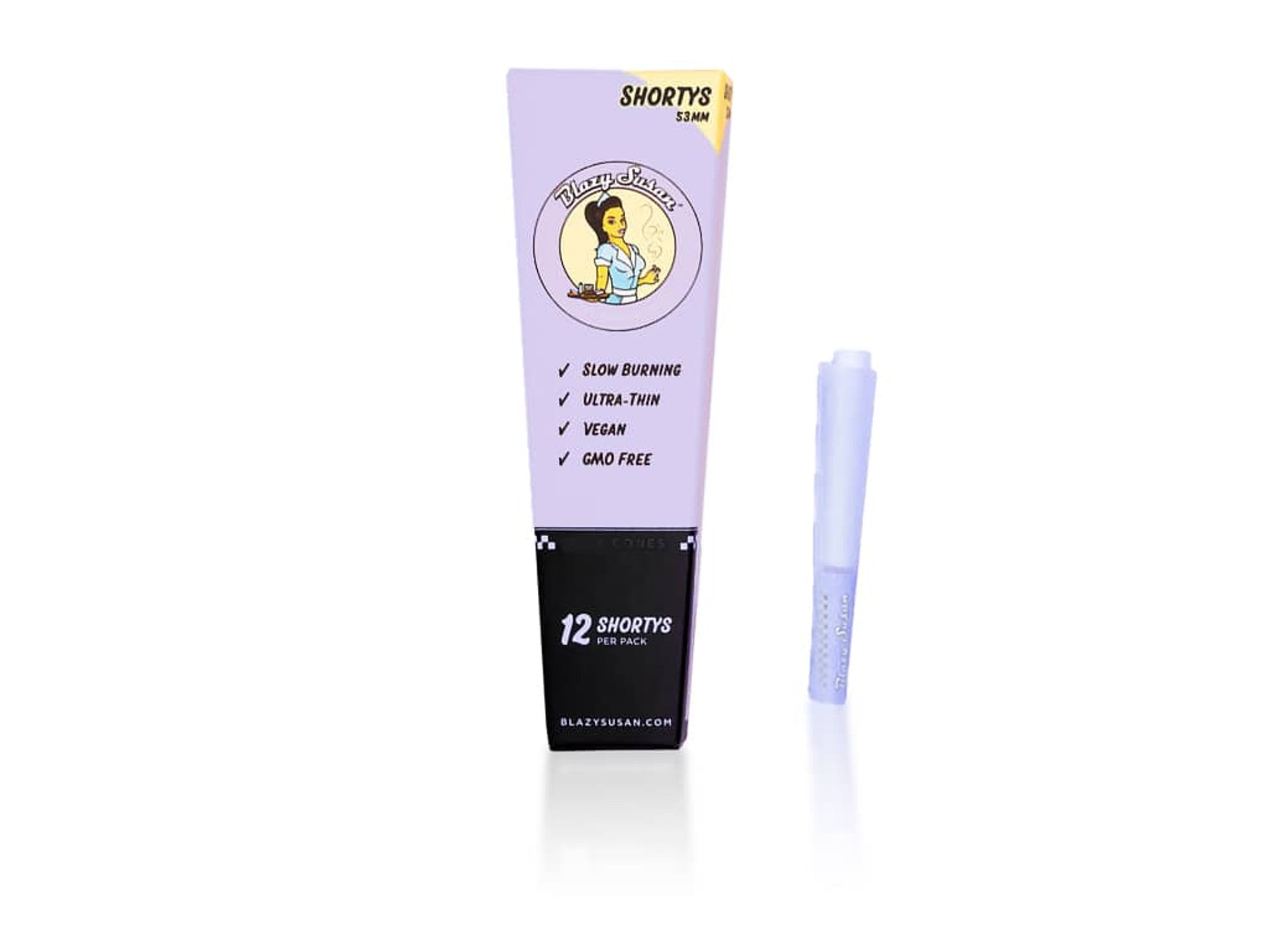 Blazy Susan Purple 53mm Shorty Cones