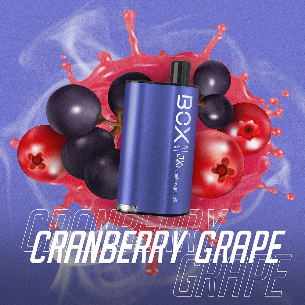 Air Bar Box Cranberry Grape 5% 3000 Puff