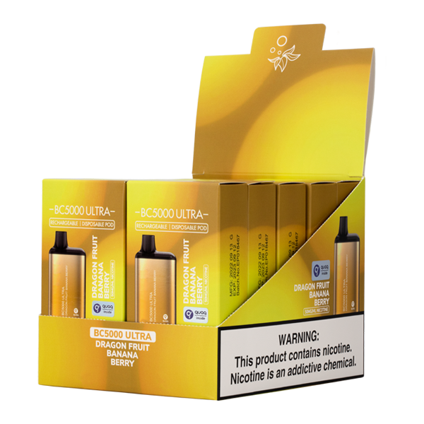 Elf Bar Ultra Dragon Fruit Banana Berry 5% 5000 Puff