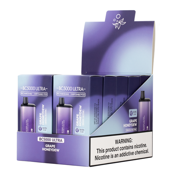 Elf Bar Ultra Mint Grape Honeydew 5% 5000 Puff