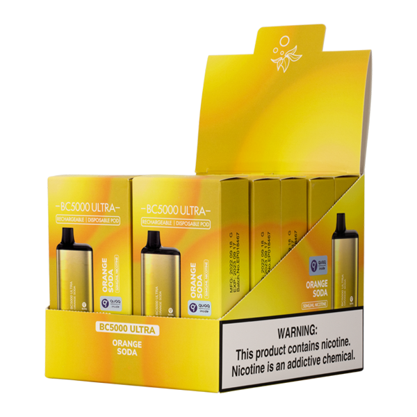 Elf Bar Ultra Orange Soda 5% 5000 Puff
