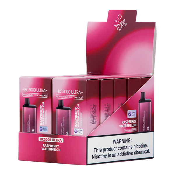 Elf Bar Ultra Raspberry Watermelon 5% 5000 Puff