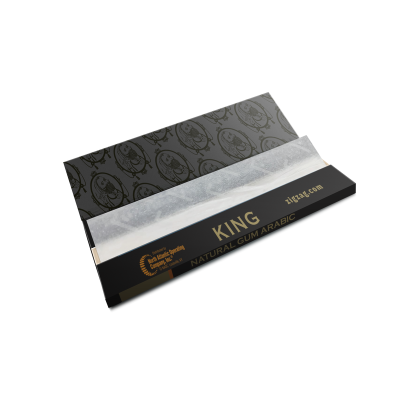 Zig Zag Black King Size Paper