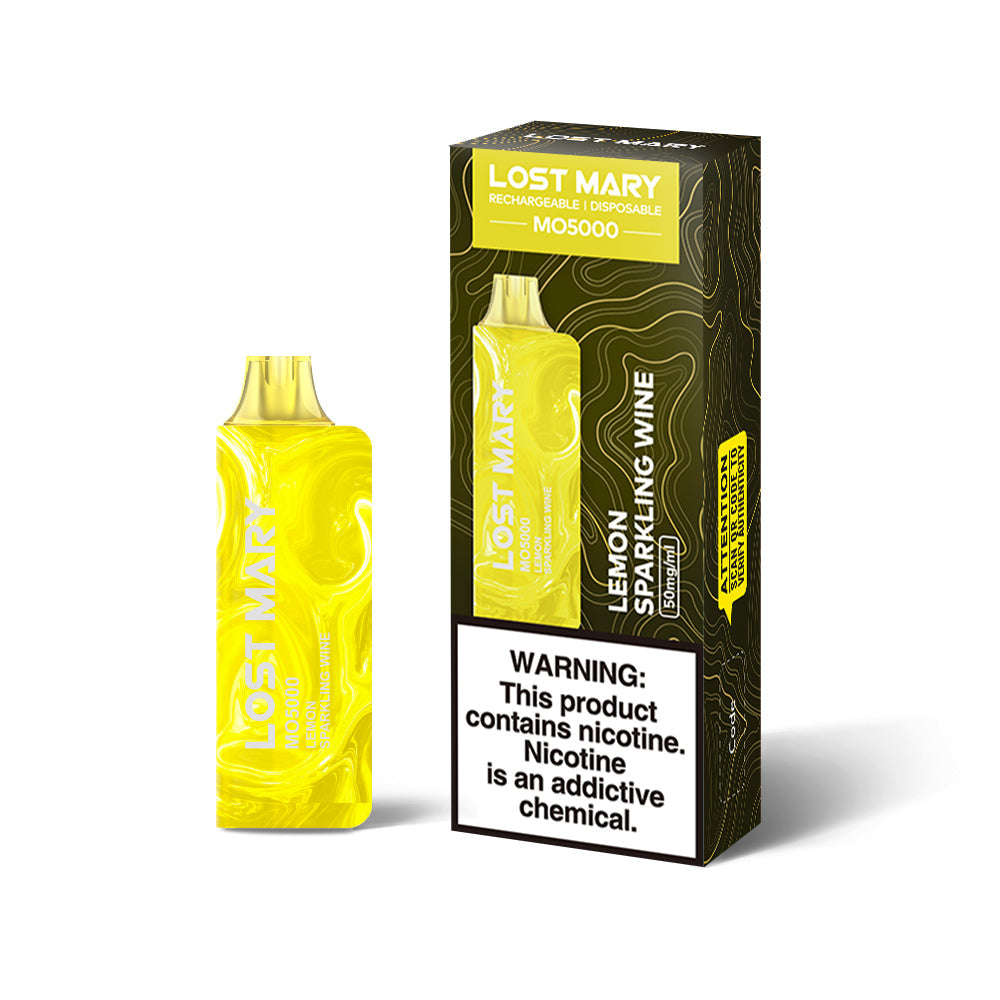 Lost Mary MO5000 Lemon Sparkling Wine 5% 5000 Puff