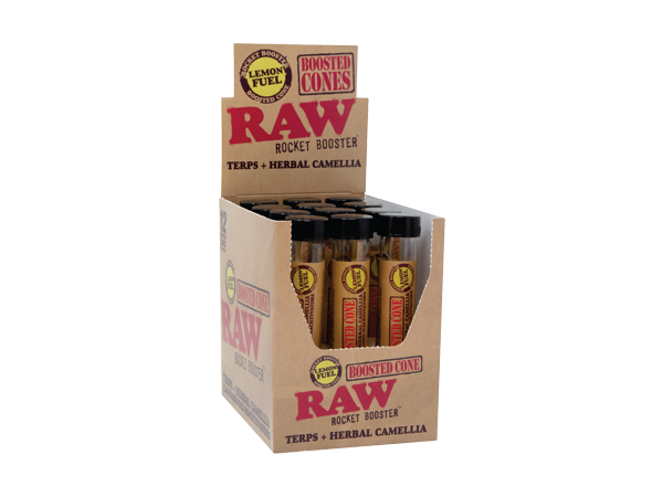 Raw Rocket Booster Lemon Fuel Cones