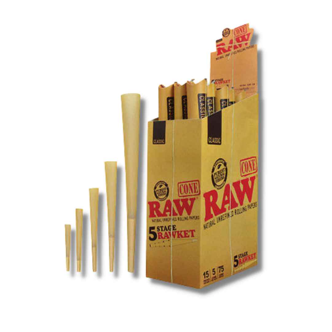 Raw 5 Stage Rawket Cones