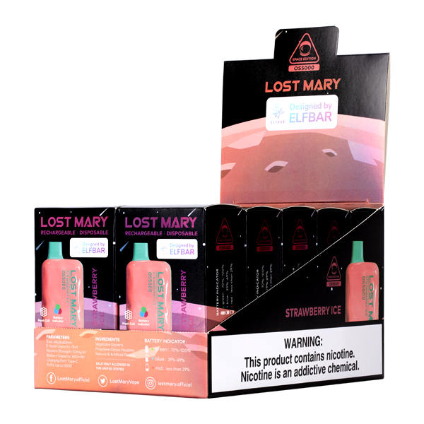 Lost Mary Strawberry Ice 5% 5000 Puff