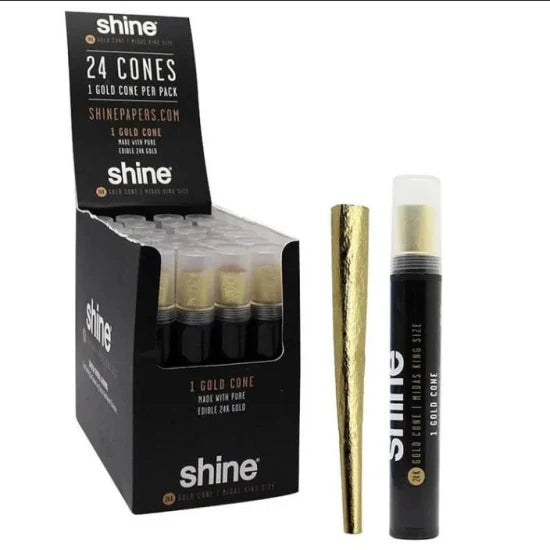 Shine Gold Cones Cones