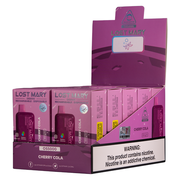 Lost Mary OS5000 Cherry Cola 5% 5000 Puff