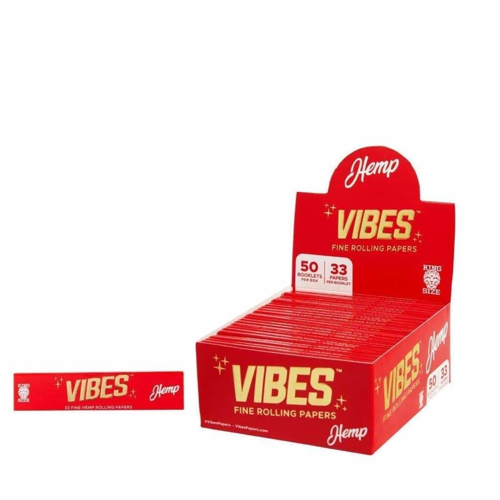 Vibes Hemp King Size Rolling Paper