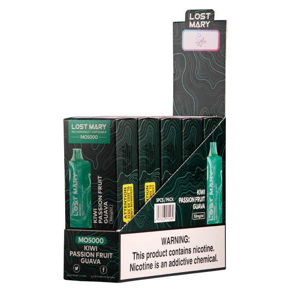 Lost Mary MO5000 Kiwi Passion Fruit Guava 5% 5000 Puff