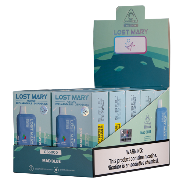 Lost Mary OS5000 Mad Blue 5% 5000 Puff