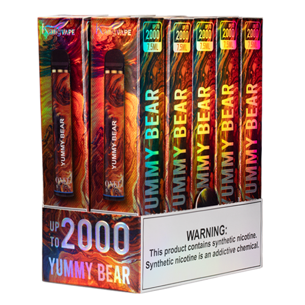 Kang Vape Yummy Bear 5% 2000 Puff