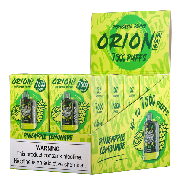 Orion bar Pineapple Lemonade 5% 7500 Puff