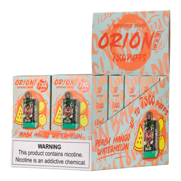 Orion bar Peach Mango Watermelon 5% 7500 Puff