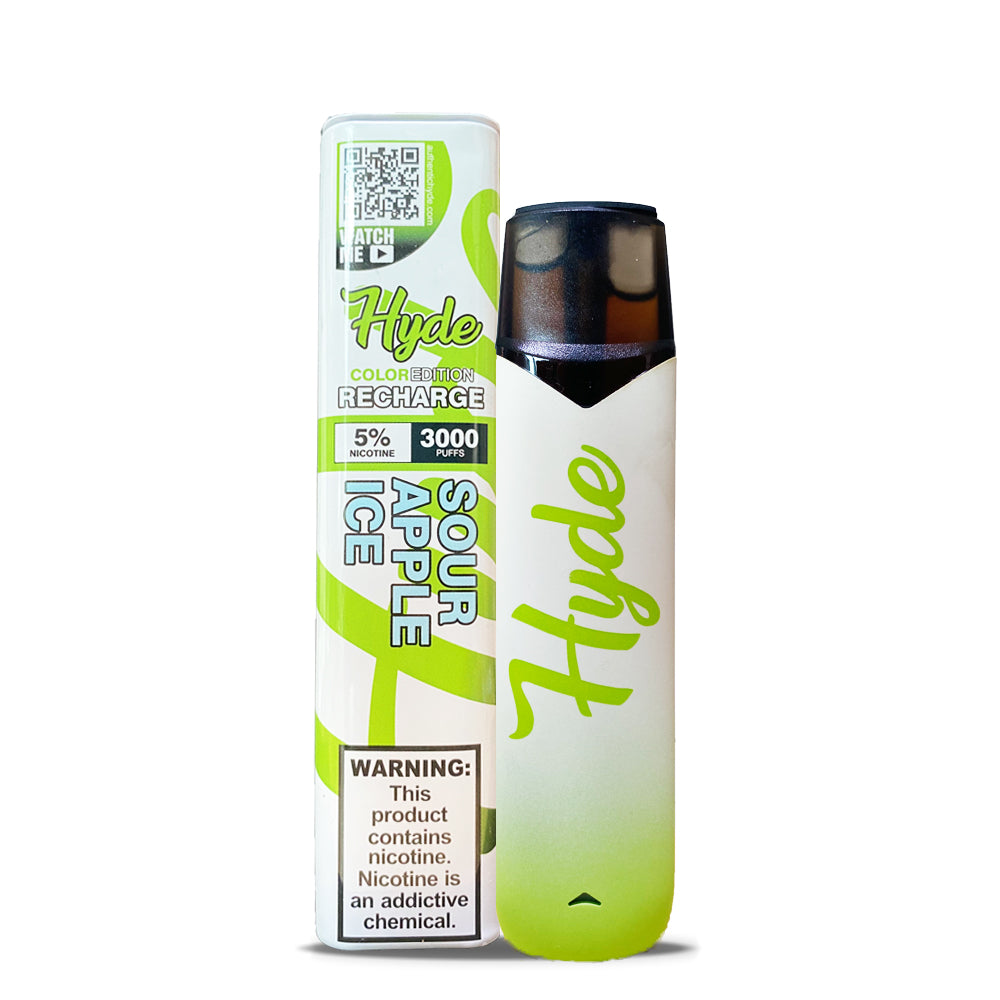 Hyde Color Recharge Sour Apple Ice 5% 3000 Puff