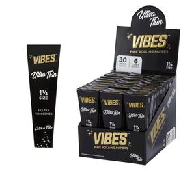 Vibes Ultra Thin 20ct King Size Cones